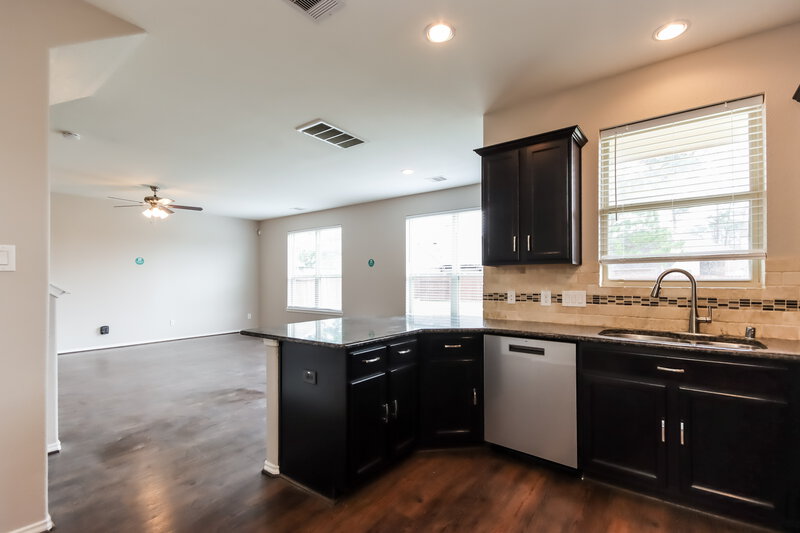 2,410/Mo, 16606 Lake Prince Ln Houston, TX 77044 Kitchen View 2