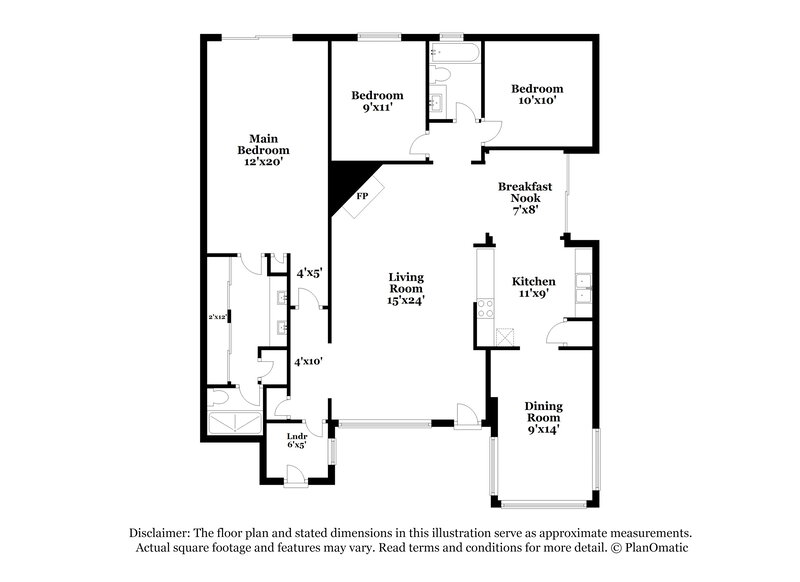 1,800/Mo, 6926 Bullinger Dr Spring, TX 77379 Floor Plan View