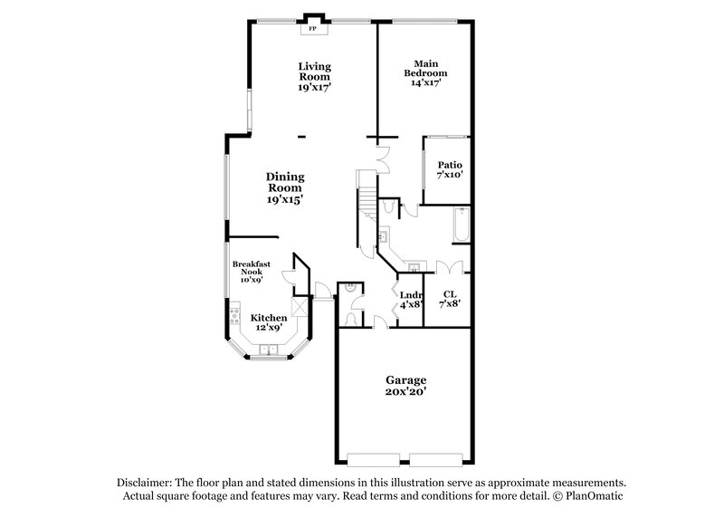 2,375/Mo, 16035 Sunbeam River Dr Houston, TX 77084 Floor Plan View