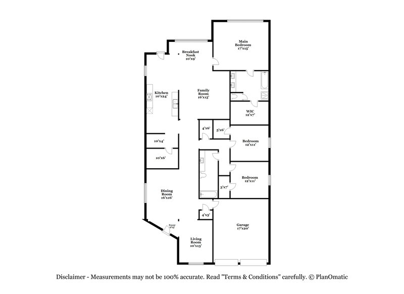 2,510/Mo, 5638 Stoneridge Ct Rosenberg, TX 77471 Floor Plan View