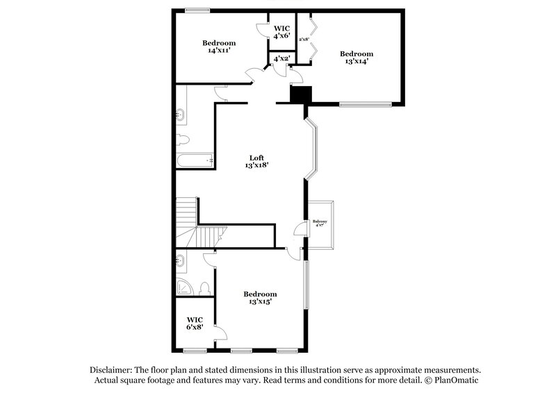 2,820/Mo, 8110 Almera Falls Dr Cypress, TX 77433 Floorplan View 2