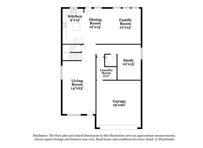 1,970/Mo, 15111 Western Skies Dr Houston, TX 77086 Floorplan View