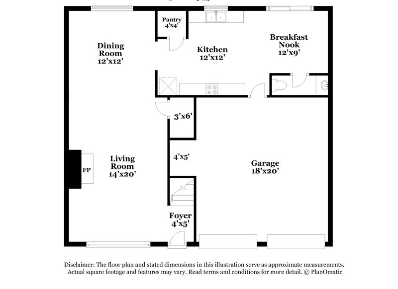 2,590/Mo, 18450 Hollow Oaks Cir Porter, TX 77365 Floor Plan View