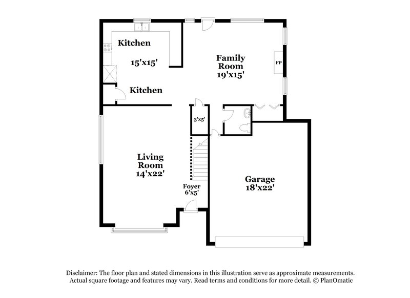 2,265/Mo, 3802 Pecan Cir La Porte, TX 77571 Floor Plan View