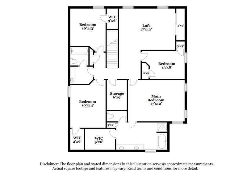 2,115/Mo, 20722 Fox Hound Ln Humble, TX 77338 Floor Plan View