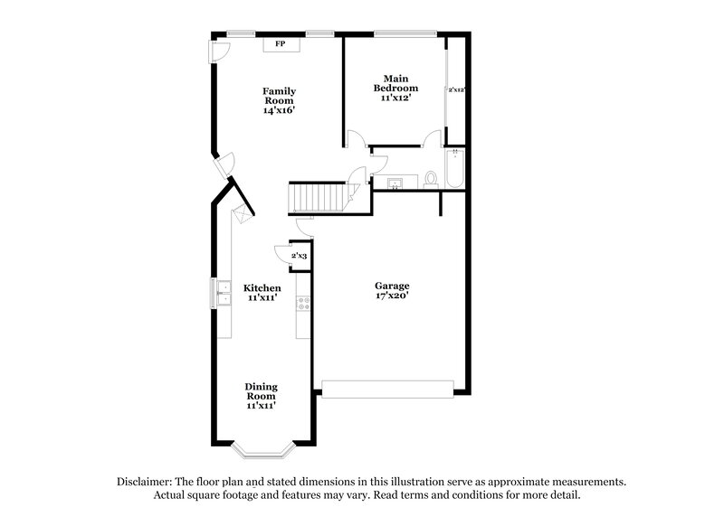 1,770/Mo, 1904 Greenwood Dr Rosenberg, TX 77471 Floorplan View