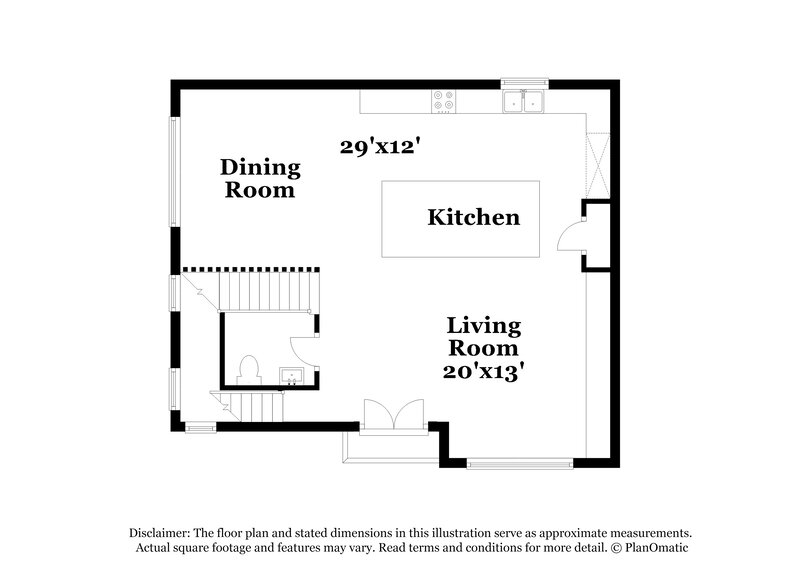 3,345/Mo, 5920 Petty St Unit A Houston, TX 77007 Floor Plan View