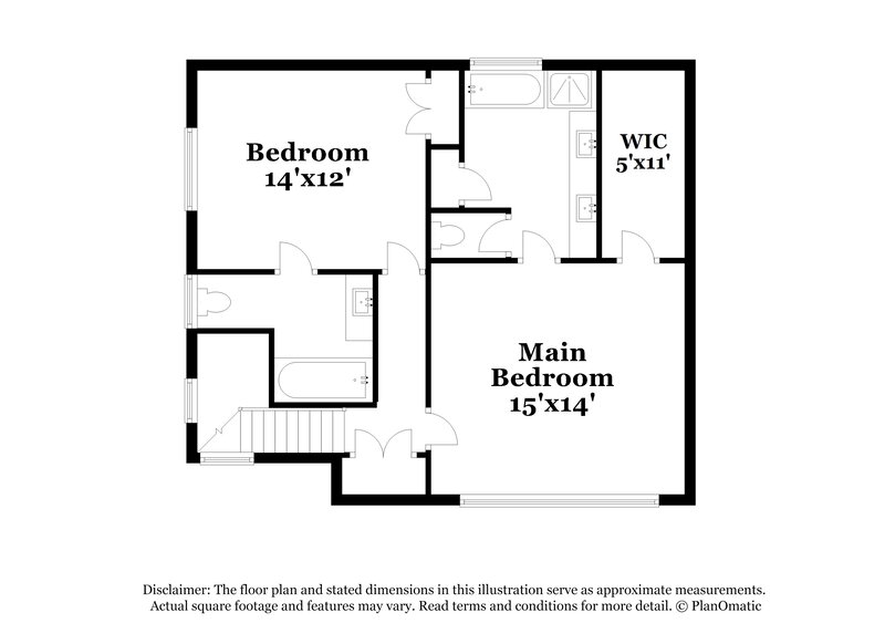 3,345/Mo, 5920 Petty St Unit A Houston, TX 77007 Floor Plan View 2