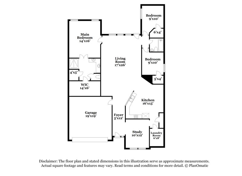 2,210/Mo, 1902 Walnut Green Cir Rosenberg, TX 77471 Floor Plan View