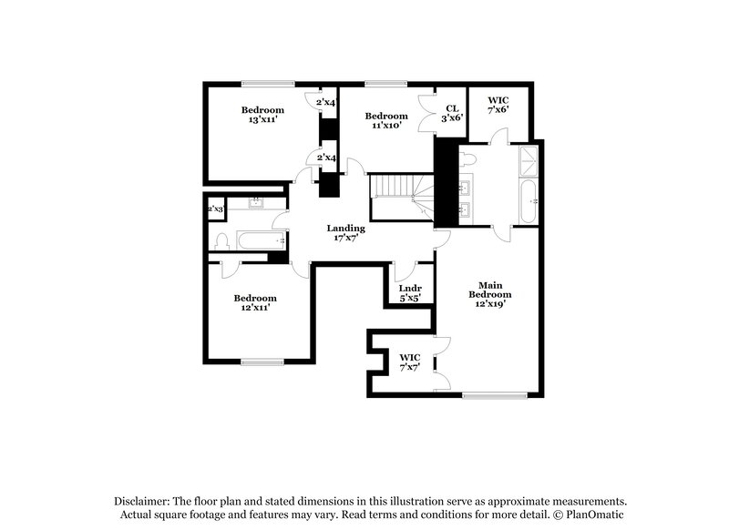 2,720/Mo, 3518 Walden Dr Pearland, TX 77584 Floor Plan View