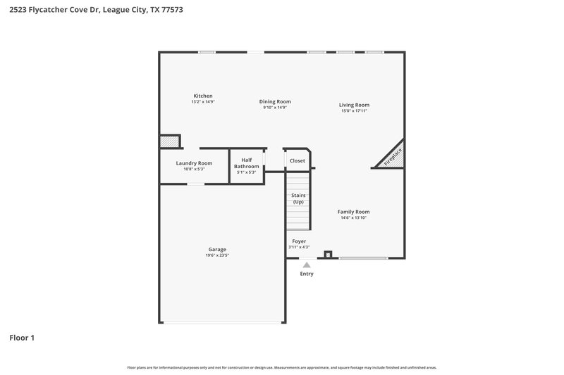 3,005/Mo, 2523 Flycatcher Cove Dr League City, TX 77573 Floor Plan View