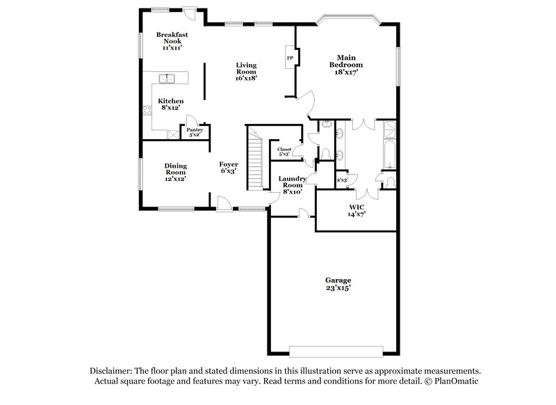 2,365/Mo, 17811 Memorial Trail Dr Tomball, TX 77375 Floor Plan View