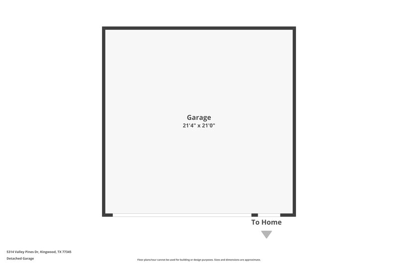 2,525/Mo, 5314 Valley Pines Dr Kingwood, TX 77345 Floor Plan View 3