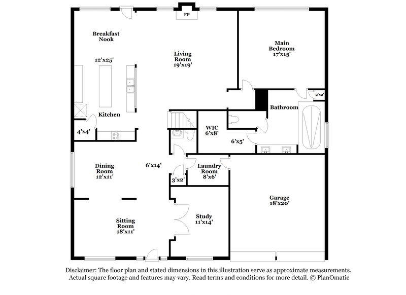 3,015/Mo, 18426 Keeling Trl Humble, TX 77346 Floor Plan View 2