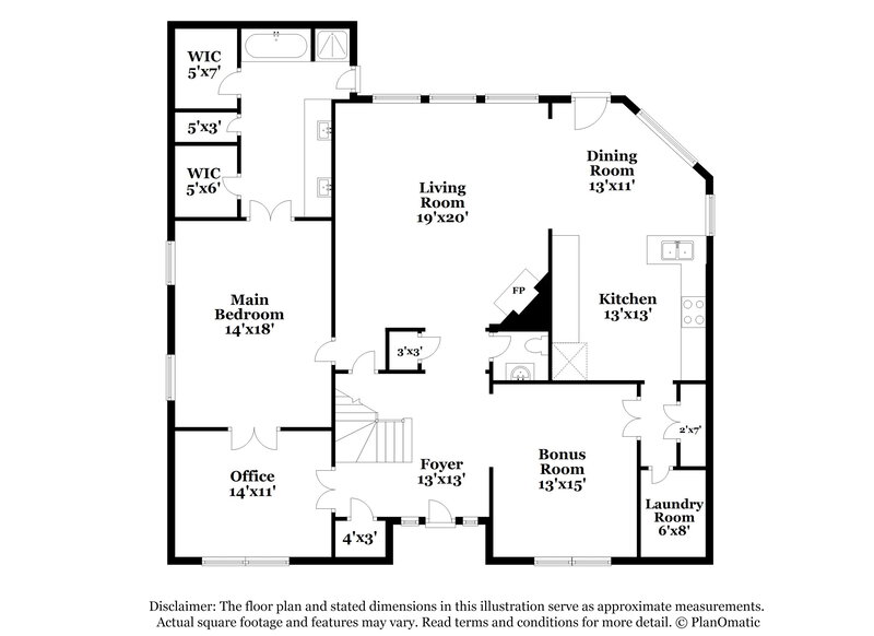 4,280/Mo, 4923 Laurel Hill Ct Sugar Land, TX 77478 Floor Plan View