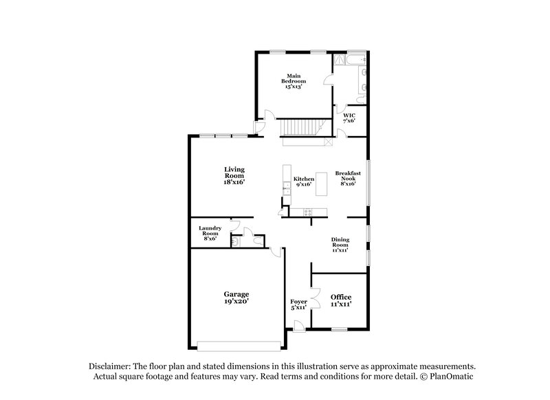 2,870/Mo, 6219 Flagg Ranch Dr Spring, TX 77388 Floor Plan View