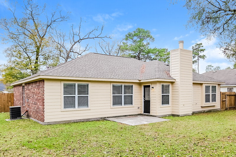 2,145/Mo, 9825 Rhea Ct Conroe, TX 77385 Rear View