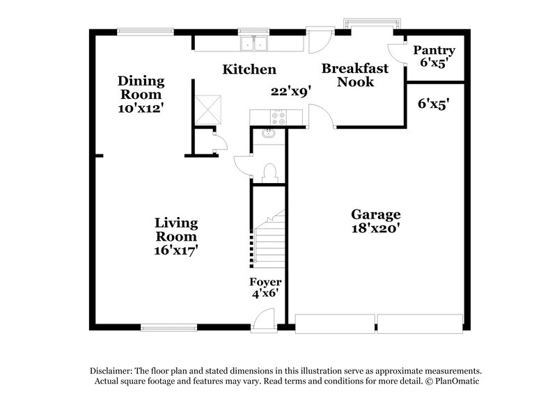 2,095/Mo, 5415 Espuela Ln Baytown, TX 77521 Floor Plan View