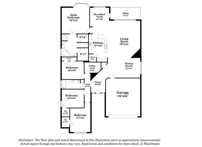 3,420/Mo, 25589 Oakhurst Forest Dr Porter, TX 77365 Floor Plan View