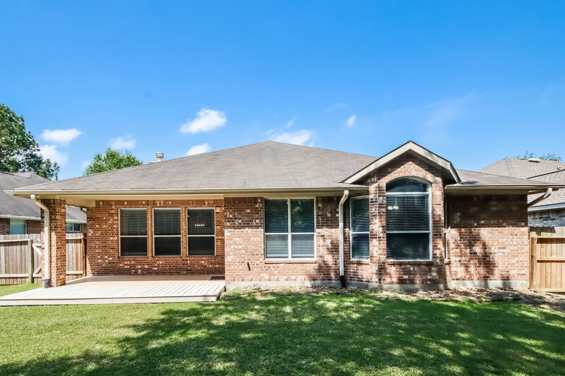3,420/Mo, 25589 Oakhurst Forest Dr Porter, TX 77365 Rear View