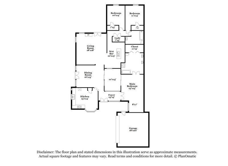 2,450/Mo, 1407 Roundstone Dr Richmond, TX 77406 Floor Plan View