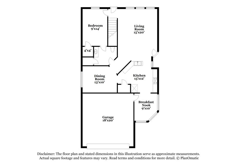 2,260/Mo, 16738 N Gull Dr Conroe, TX 77385 Floor Plan View