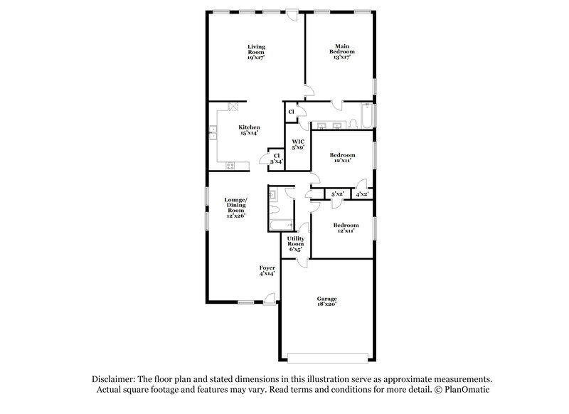 2,020/Mo, 2439 Sandy Fields Ln Spring, TX 77386 Floor Plan View