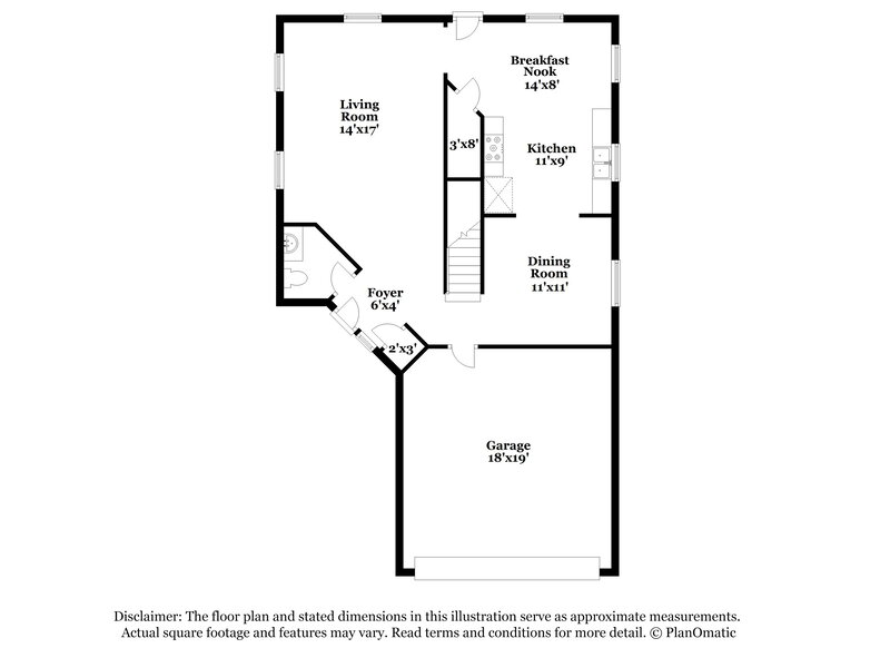 1,995/Mo, 1249 Blue Hazel Ct Pinehurst, TX 77362 Floor Plan View 2