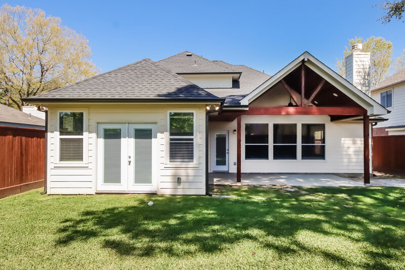 2,275/Mo, 2814 Spring Dusk Ln Spring, TX 77373 Rear View