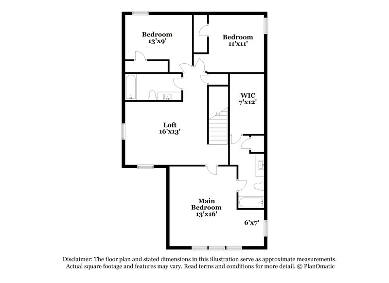 1,835/Mo, 20727 Dickinson Manor Ln Cypress, TX 77433 Floorplan View