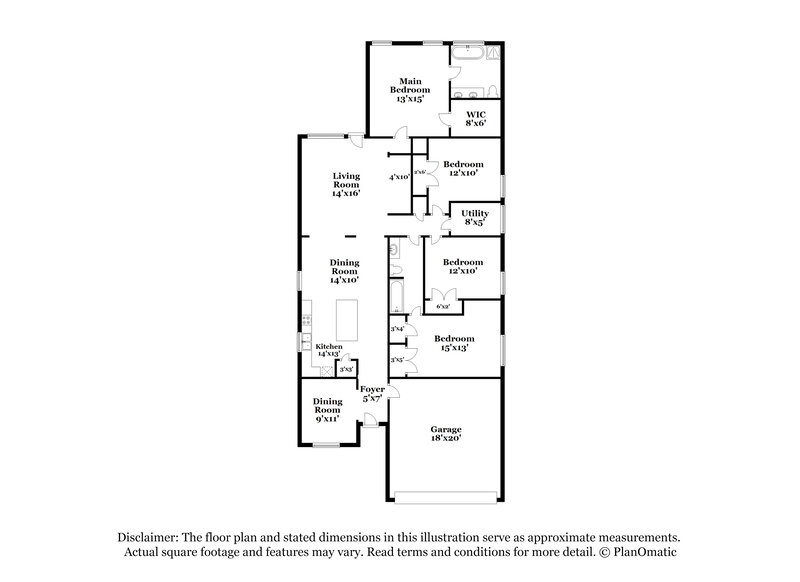 2,490/Mo, 27423 Macy Hills Ct Spring, TX 77386 Floor Plan View