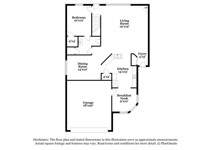 2,430/Mo, 22538 High Point Pines Dr Spring, TX 77373 Floorplan View