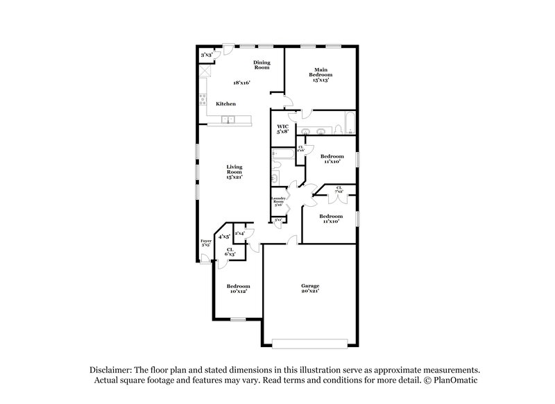 2,030/Mo, 12254 Lavon Dr Tomball, TX 77375 Floor Plan View