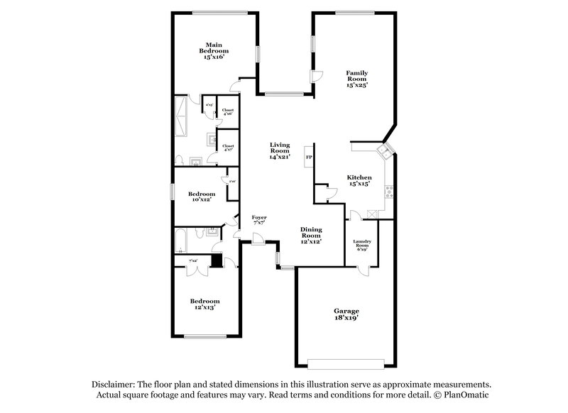 2,365/Mo, 7318 Kyle Trail Ct Richmond, TX 77407 Floor Plan View