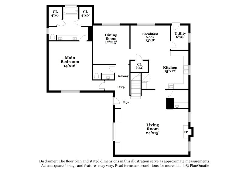 2,640/Mo, 1807 Hamlin Valley Dr Houston, TX 77090 Floorplan View