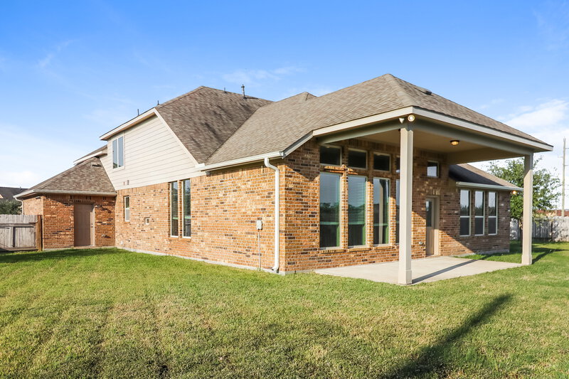 2,900/Mo, 9639 Harmony Lake Ln Rosenberg, TX 77469 Rear View