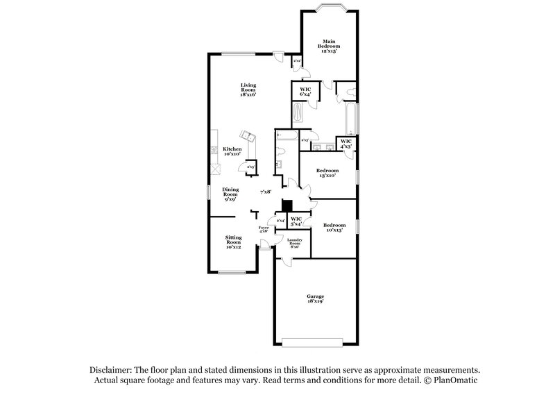 2,390/Mo, 8719 Wasatch Valley Ln Richmond, TX 77407 Floor Plan View