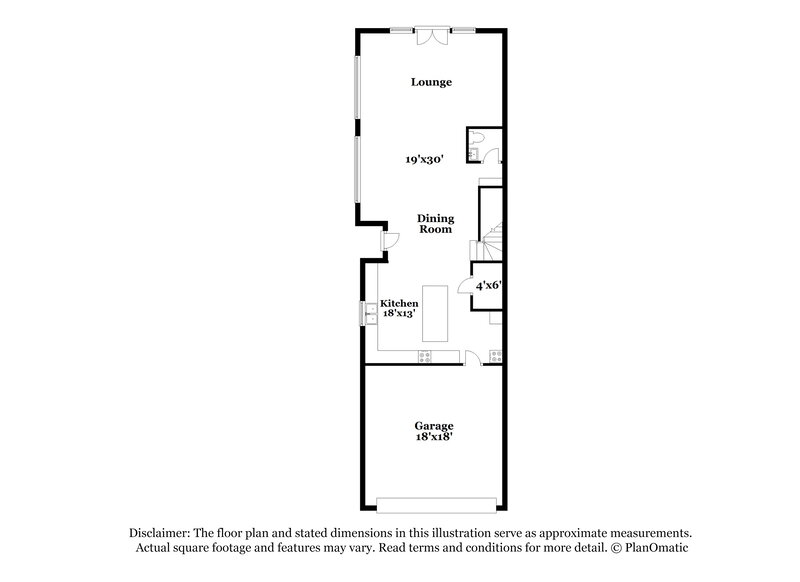 2,620/Mo, 1810 Winter St Houston, TX 77007 Floorplan View