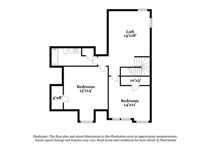 2,015/Mo, 14814 Dorray Ln Houston, TX 77082 Floor Plan View 2