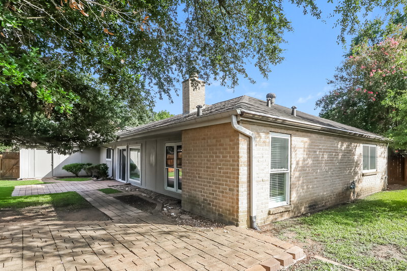1,840/Mo, 1022 Red Rock Canyon Dr Katy, TX 77450 Rear View 2