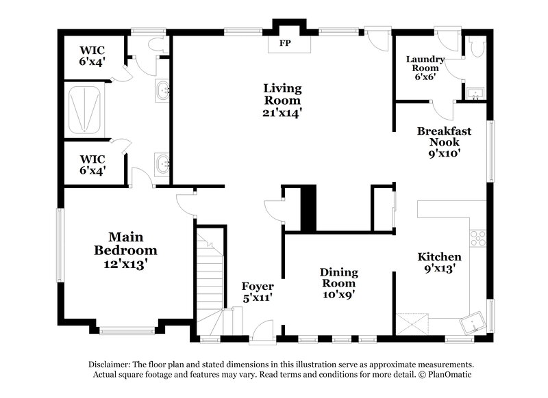 2,055/Mo, 24814 Butterwick Dr Spring, TX 77389 Floor Plan View