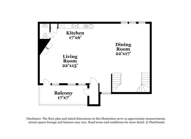 3,060/Mo, 1829 Oakdale St Houston, TX 77004 Floorplan View 3
