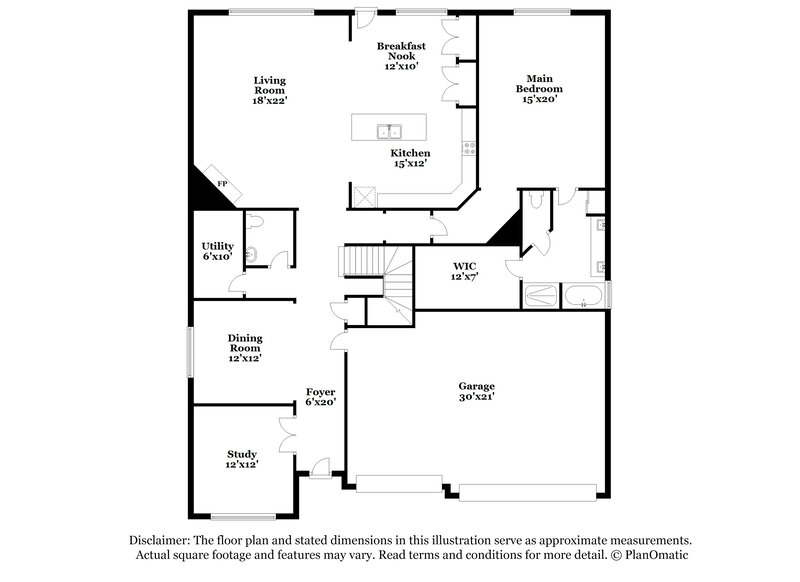 3,145/Mo, 25334 Terrain Park Dr Spring, TX 77373 Floor Plan View 2