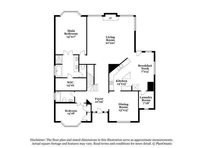 2,925/Mo, 1423 Tilman Dr Richmond, TX 77406 Floor Plan View