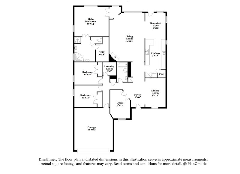 2,440/Mo, 24026 Hackberry Creek Dr Katy, TX 77494 Floor Plan View
