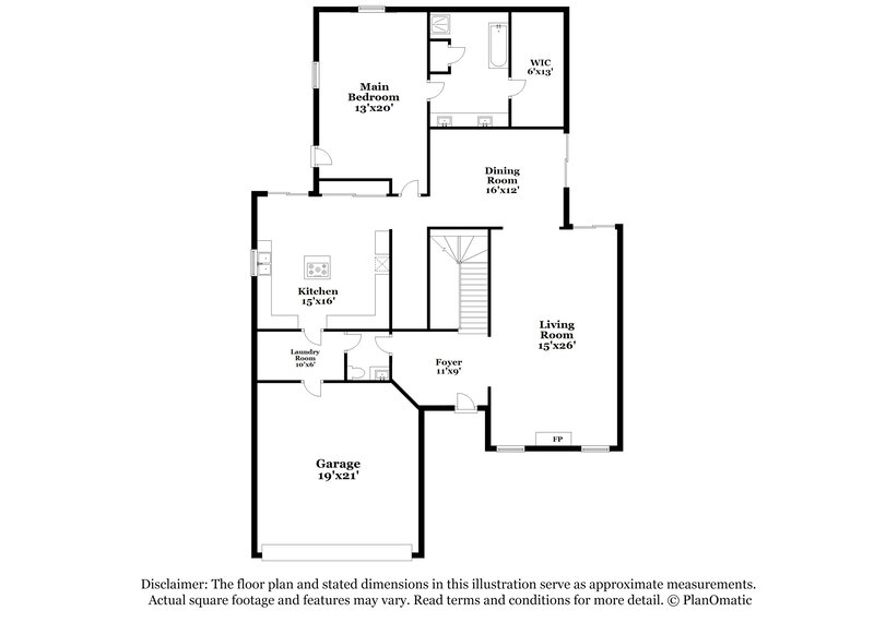 2,425/Mo, 1102 Forest Home Dr Houston, TX 77077 Floor Plan View