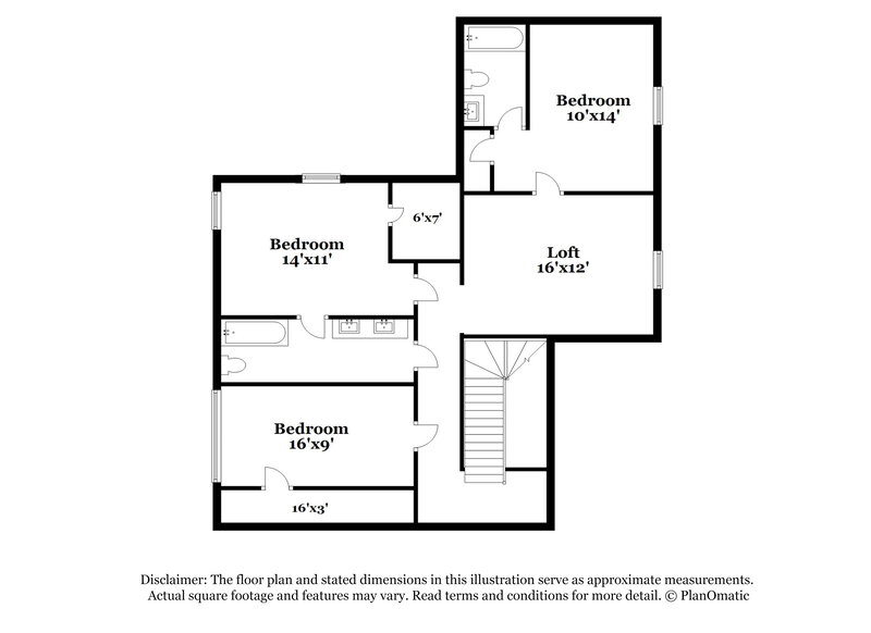 2,425/Mo, 1102 Forest Home Dr Houston, TX 77077 Floor Plan View 2