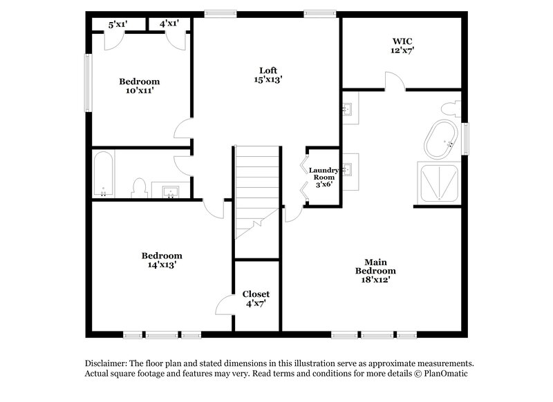 2,135/Mo, 22903 Powell House Ln Katy, TX 77449 Floorplan View