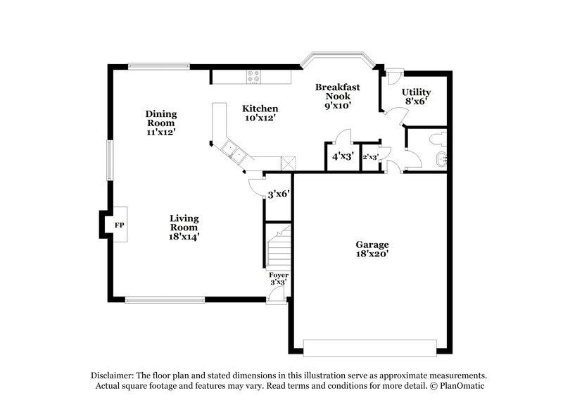 2,405/Mo, 1134 Andover Dr Pearland, TX 77584 Floor Plan View