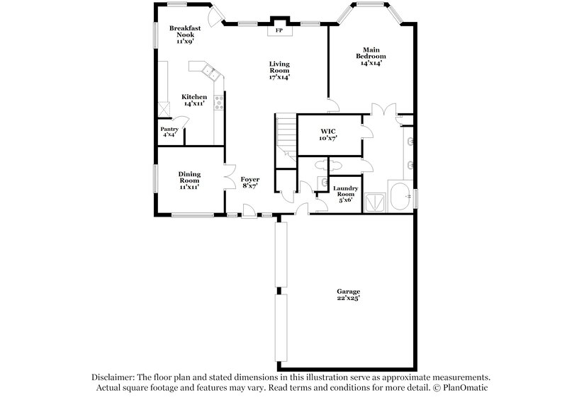 3,460/Mo, 214 Briarwood Ct League City, TX 77573 Floor Plan View